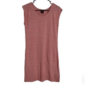 NAU Womens Hemp Organic Cotton Sleeveless Dress XS